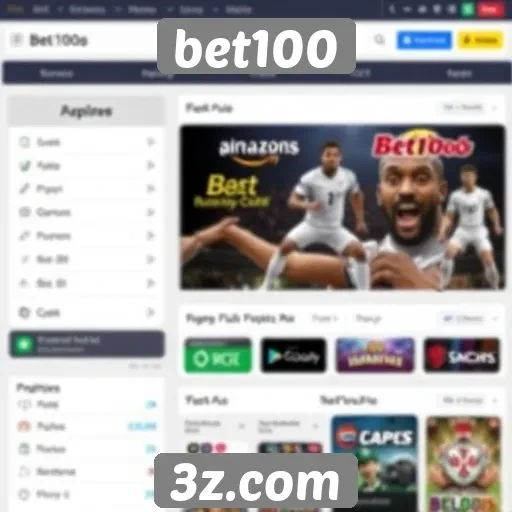 Avaliação das opções de jogos no site bet100