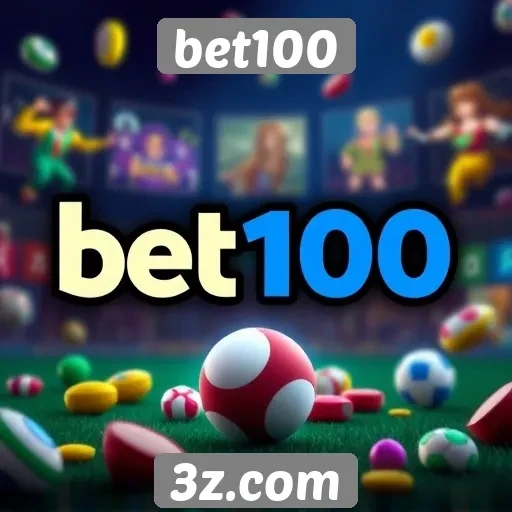 Variedade de jogos disponíveis na plataforma bet100